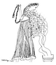 Medium: 'Chinese Ink on Paper', Size:'31 x 23 cm'