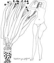 Medium: 'Chinese Ink on Paper', Size:'31 x 23 cm'