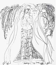 Medium: 'Chinese Ink on Paper', Size:'31 x 23 cm'