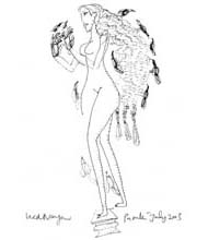 Medium: 'Chinese Ink on Paper', Size:'31 x 23 cm'