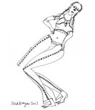 Medium: 'Chinese Ink on Paper', Size:'31 x 23 cm'