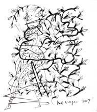 Medium: 'Chinese Ink on Paper', Size:'31 x 23 cm'