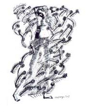 Medium: 'Chinese Ink on Paper', Size:'76 x 56 cm'