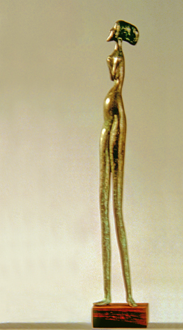 Medium: 'Bronze', Size: '20 x 7 3 cm'