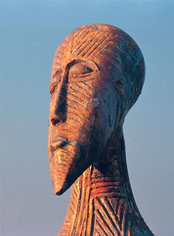 Medium: 'Terracotta', Size: '75 x 25 x 40 cm'