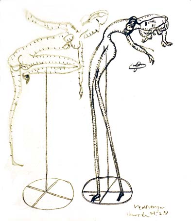 Medium: 'Chinese Ink on Paper', Size:'40 x 30 cm'