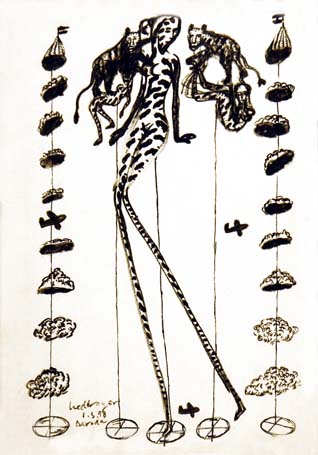 Chinese Ink on Paper', Size:'40 x 30 cm'