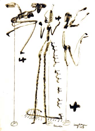 Chinese Ink on Paper', Size:'40 x 30 cm'