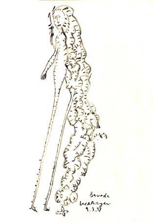 Chinese Ink on Paper', Size:'40 x 30 cm'