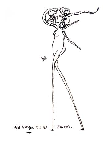 Chinese Ink on Paper', Size:'40 x 30 cm'