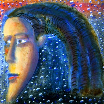 Medium: 'Gouache on Paper', Size:'31 x 31 cm'