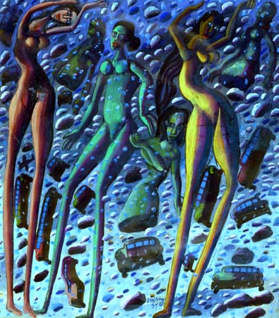 Medium: 'Gouache on Paper', Size:'45 x 31 cm'